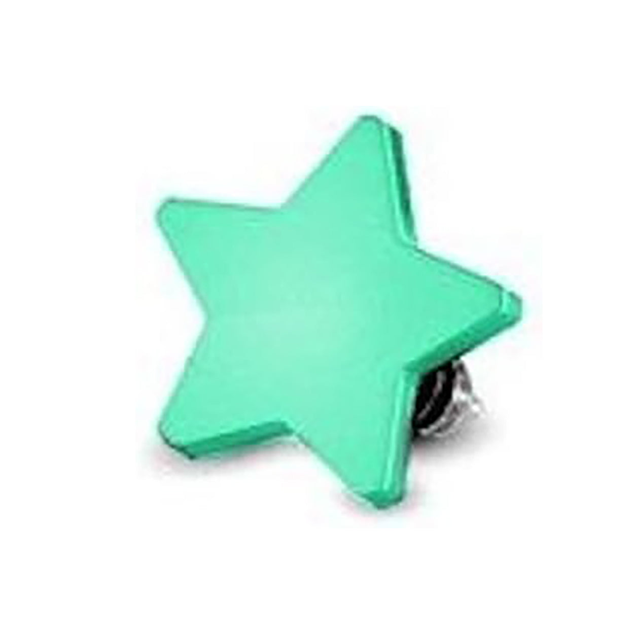 Surgical Steel Dermal Top 14 Gauge 4 MM with Internally Threaded Star