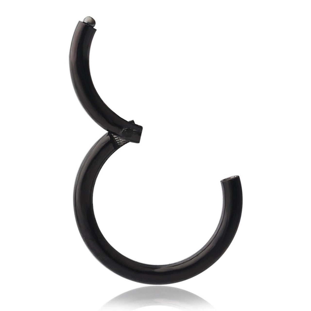 Surgical Steel Hinged Segment Ring 20 to 10 Gauge Seamless Hoop