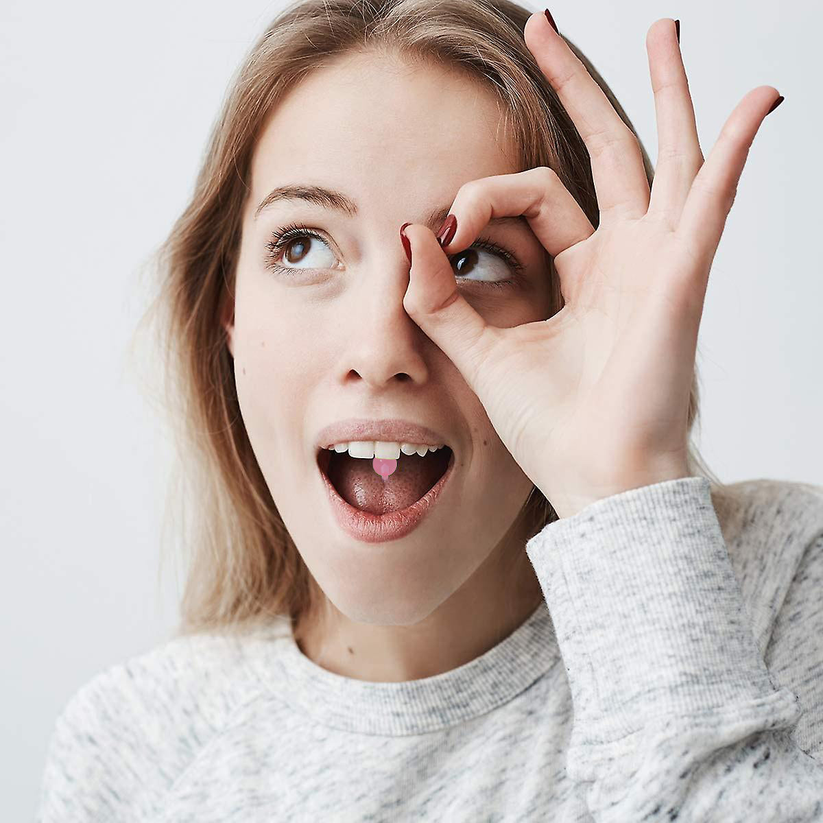 Bio-Flex Tongue Ring Straight Barbell 14 Gauge 5/8" (16 MM) - 10 Pack