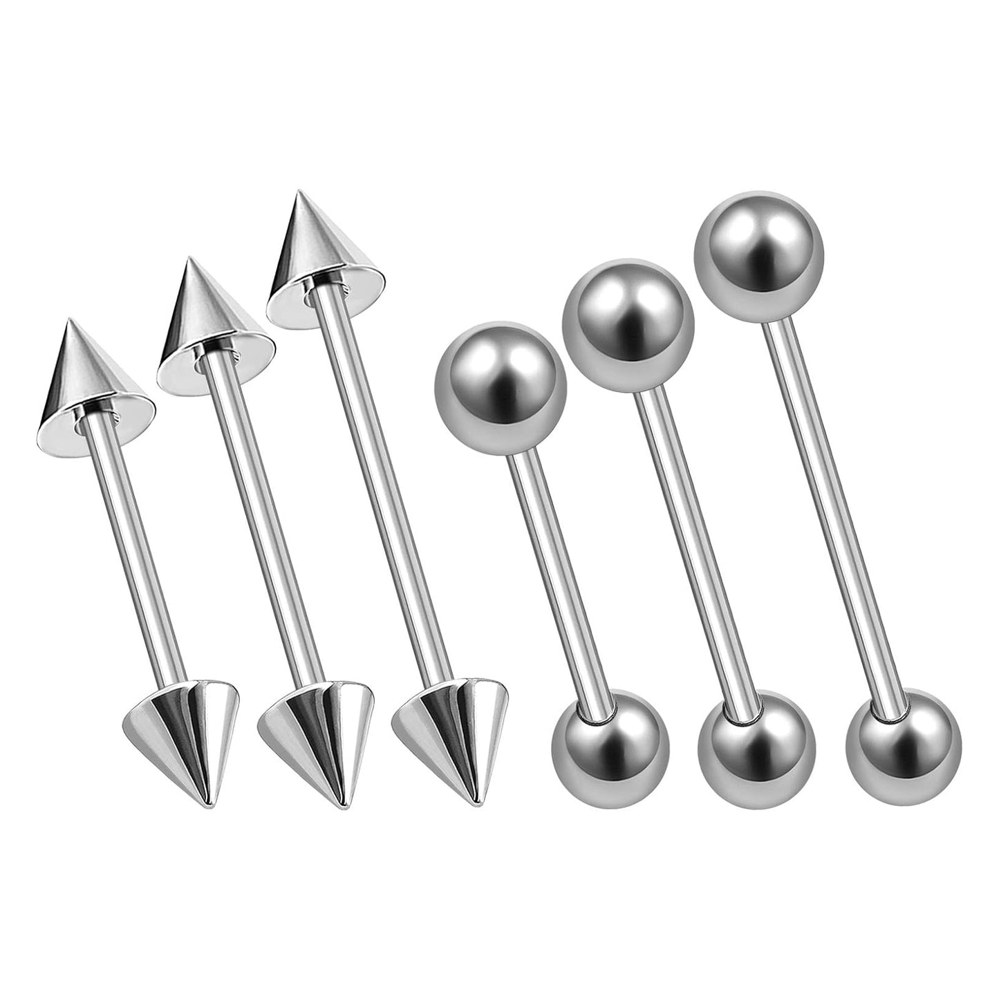 Surgical Steel Random Body Jewelry Pack Mixed Gauge & Length - 20 Pack