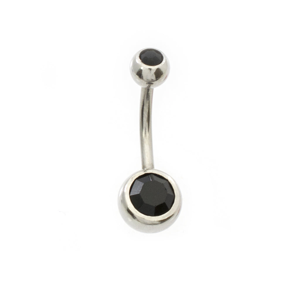 Surgical Steel 14 Gauge Belly Rings with Panda Dangle - 2 Pack - photo 6