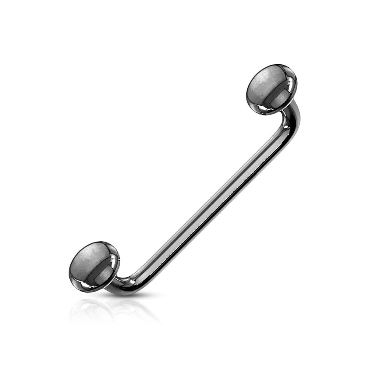 90 Degree Bent Surface Snake Eye Staple Barbells 16 Gauge & Flat Disk