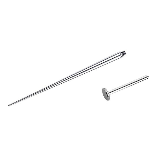 Surgical Steel Internally Threaded Insertion Ear Stretching Taper Tool