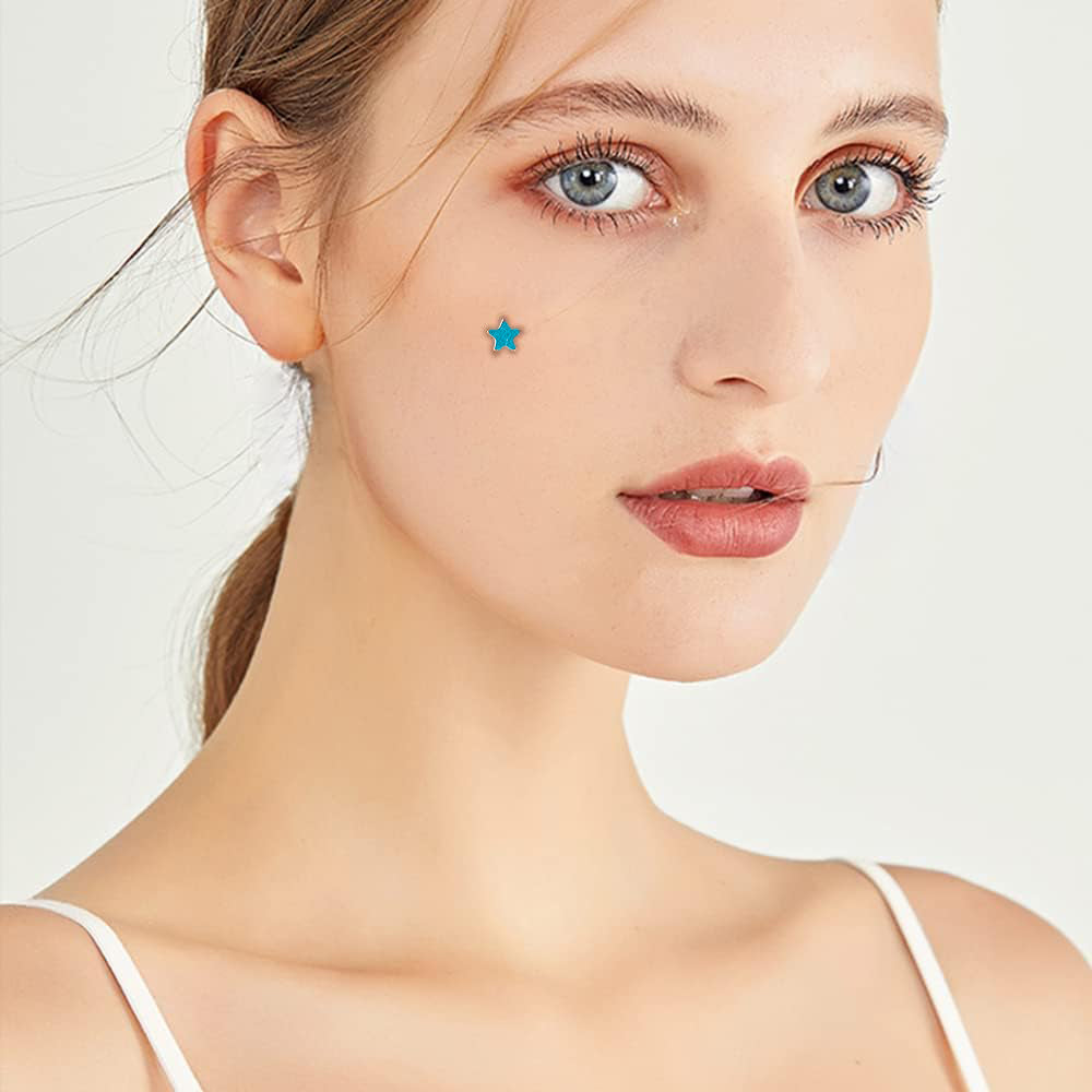 Surgical Steel Dermal Top 14 Gauge 4 MM with Internally Threaded Star