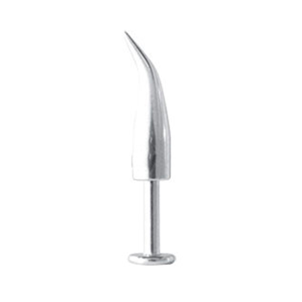 Surgical Steel 14 Gauge Flat Back Labret Stud with Claw