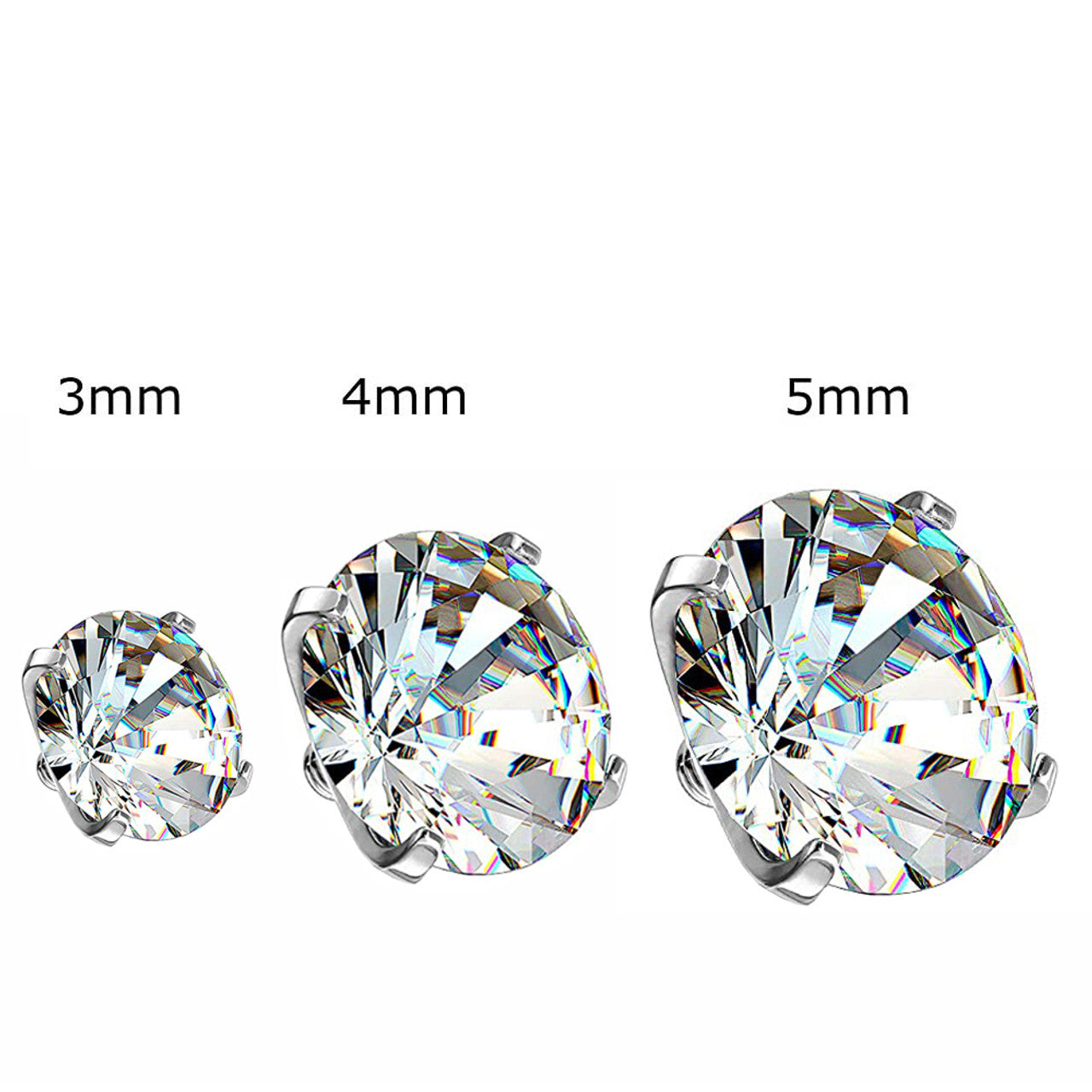 Surgical Steel Dermal Top 14 Gauge with CZ Set Gem & Anchor Base