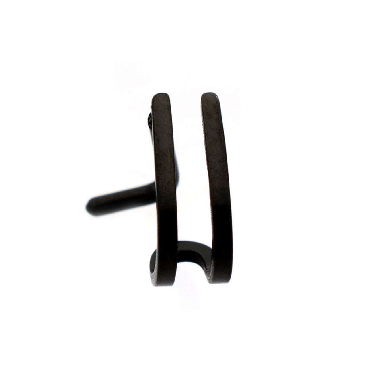 Surgical Steel Nose Ring 20 & 18 Gauge 1/4" L Bend With Double Hoop