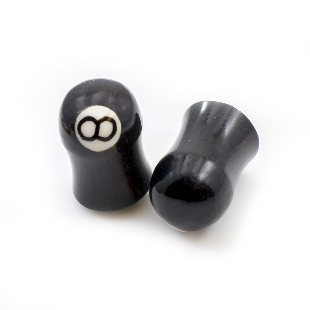 Organic Horn Bone Ear Plugs with Ball Design - Pair - photo 5