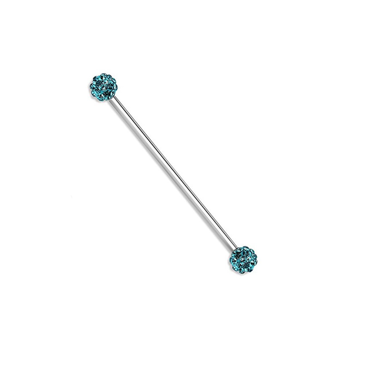 Surgical Steel Industrial Barbell 14 Gauge with Ferido Ball