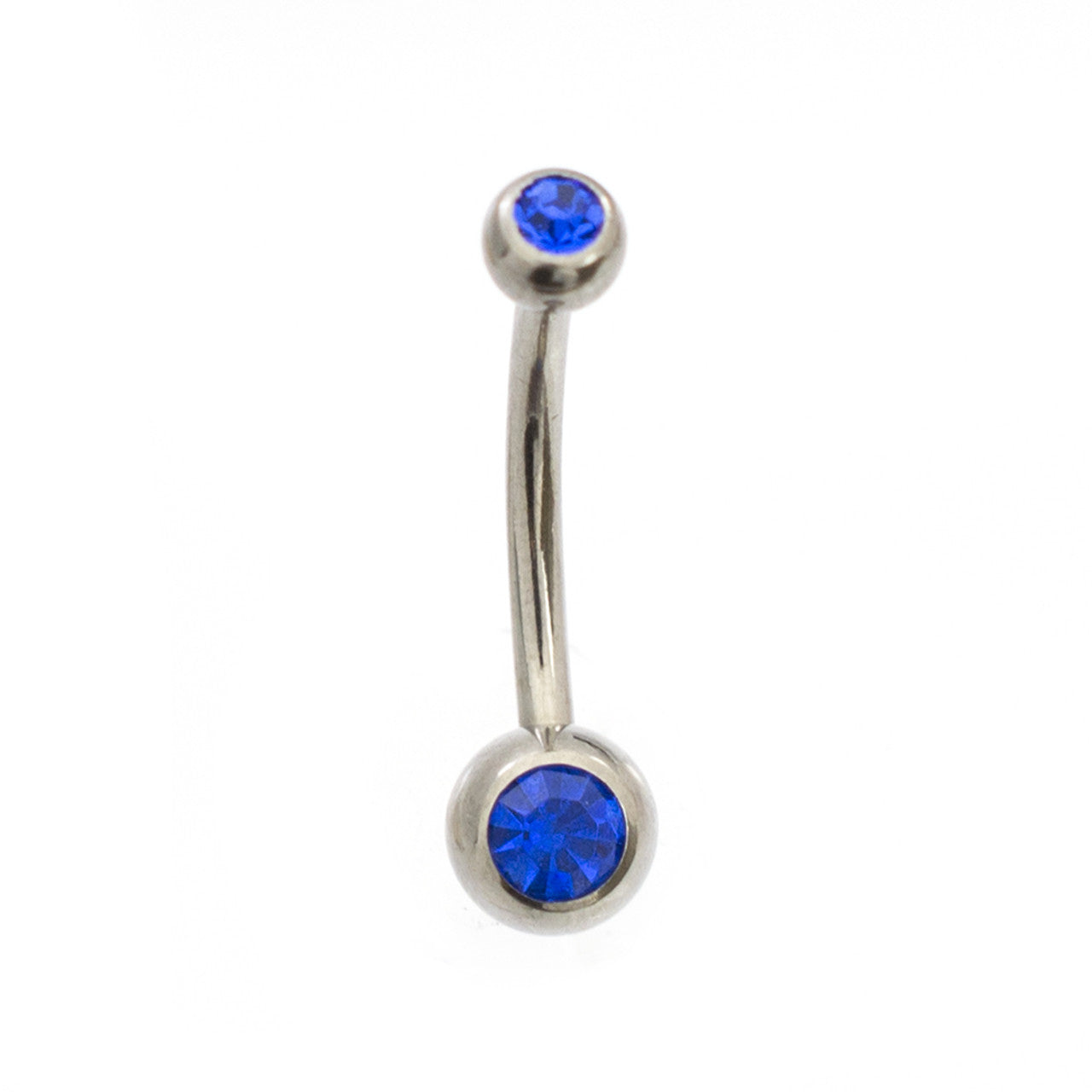 Surgical Steel Belly Button Ring Piercing Kit 14 Gauge CZ - 14 Pieces