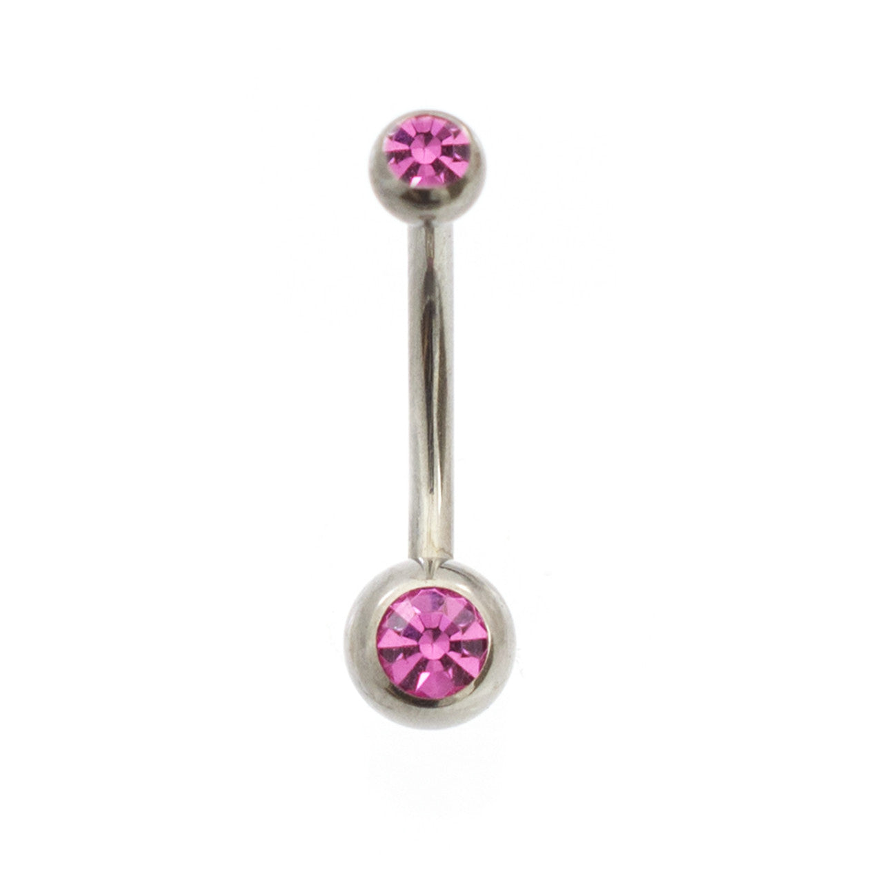 Surgical Steel Belly Button Ring Piercing Kit 14 Gauge CZ - 14 Pieces
