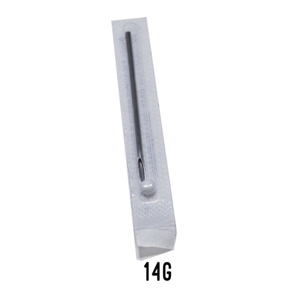 Surgical Steel Belly Button Ring Piercing Kit 14 Gauge CZ - 14 Pieces