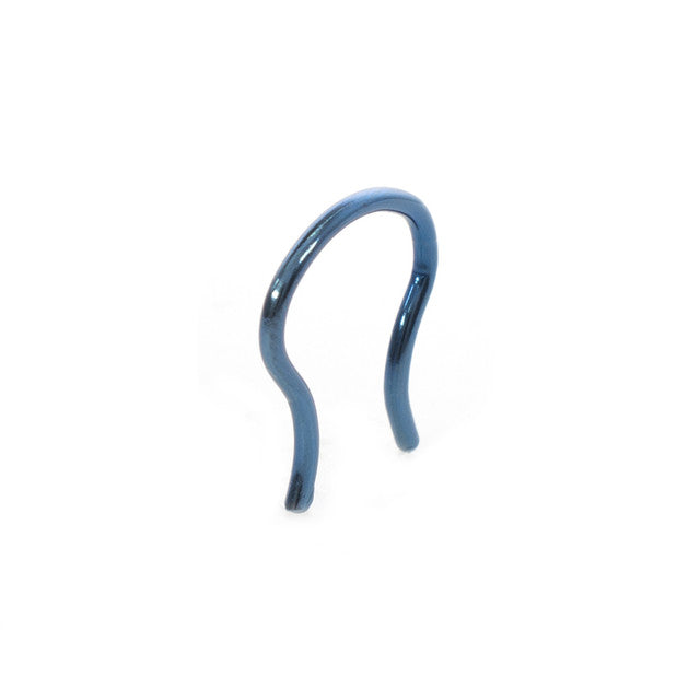 Surgical Steel Anodized Titanium Septum Ring Retainer 16 Gauge U Shape