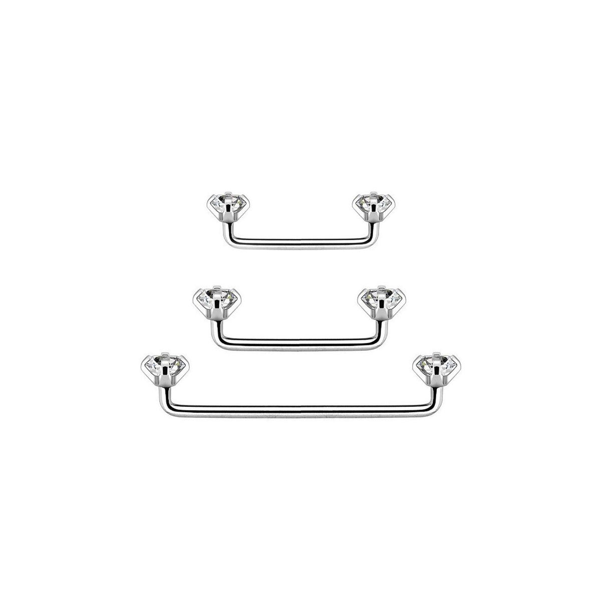 Surgical Steel Surface Barbell & Dermal Punch Kit 14 Gauge - photo 7