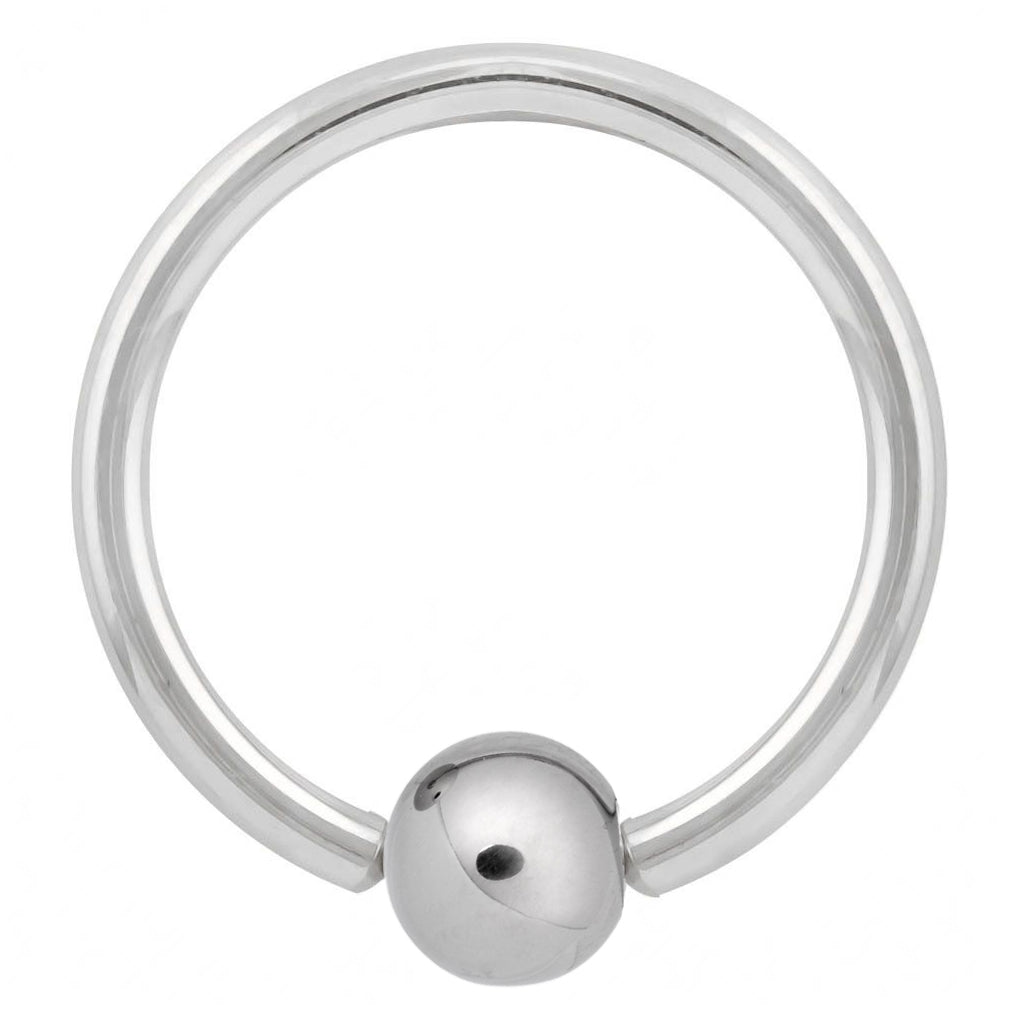 Surgical Steel 14 Gauge Captive Bead Ring