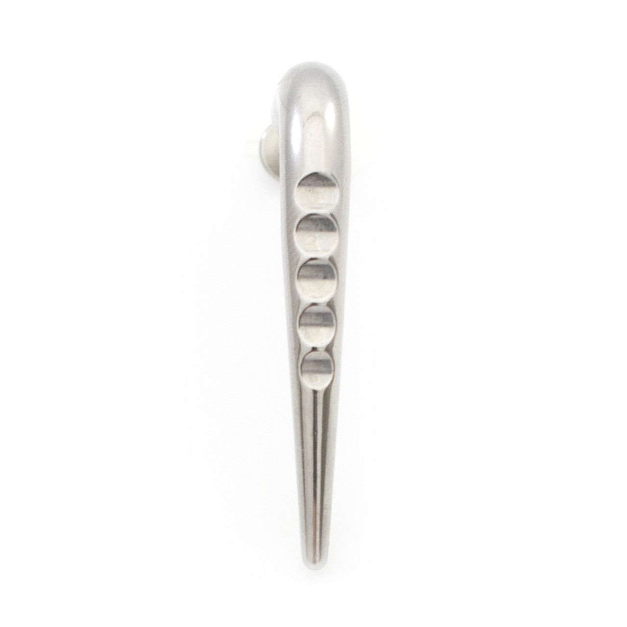 Surgical Steel Labret Ring 14 Gauge 3/8" x 40 MM With Long Carved Claw