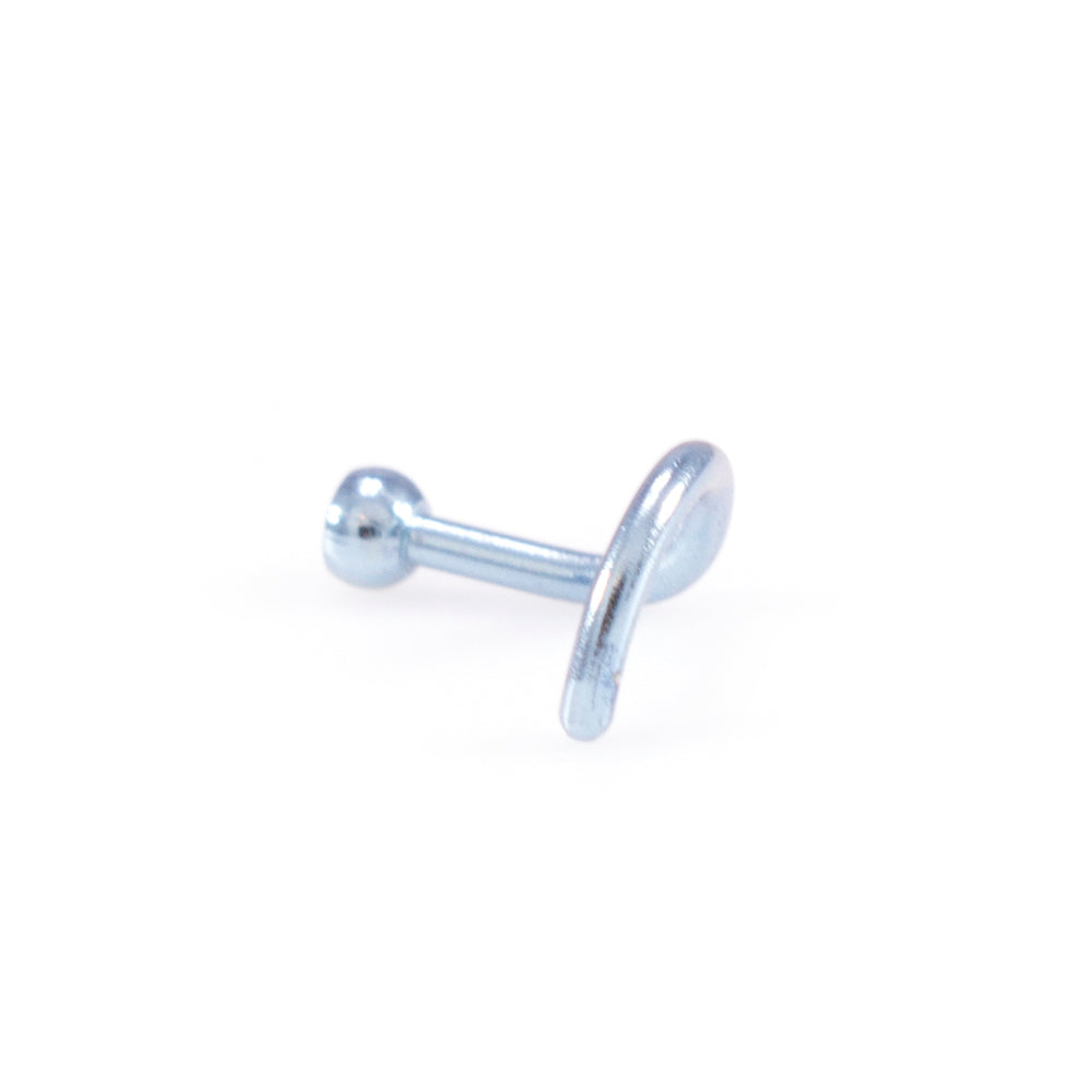 Titanium 18 Gauge Nose Screw with 3mm Round CZ - photo 15