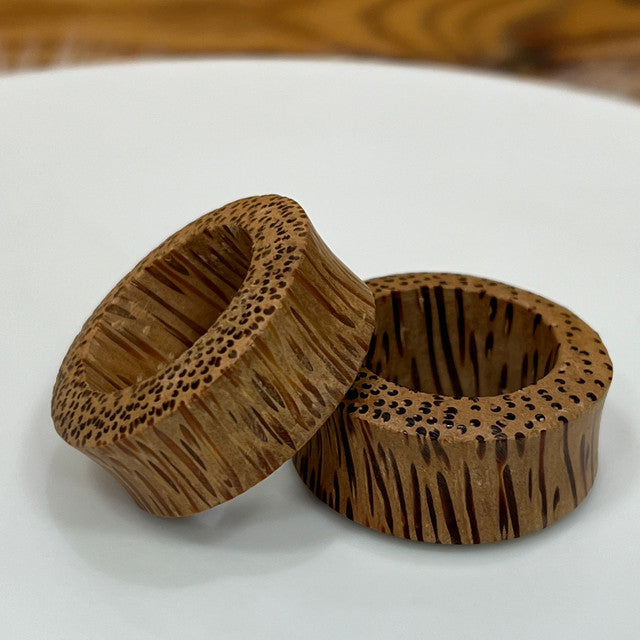 Wood Leopard Ear Tunnels 1 1/4 to 1 3/4 Inch - Pair - photo 3