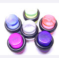 Acrylic UV Ear Plugs 6 to 00 Gauge - 7 Colors