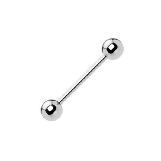 Surgical Steel Straight Barbell 18 Gauge - 8 MM to 12 MM Long