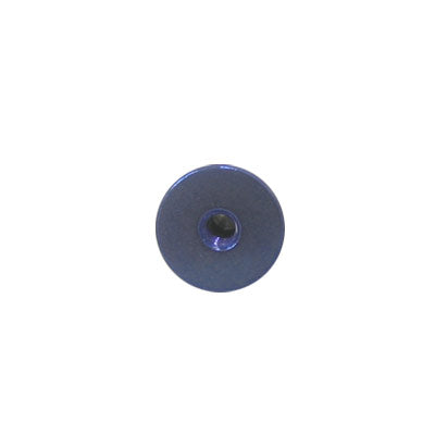 Titanium 14 Gauge Blue Threaded Spike Replacement Bead - 6mm - photo 2