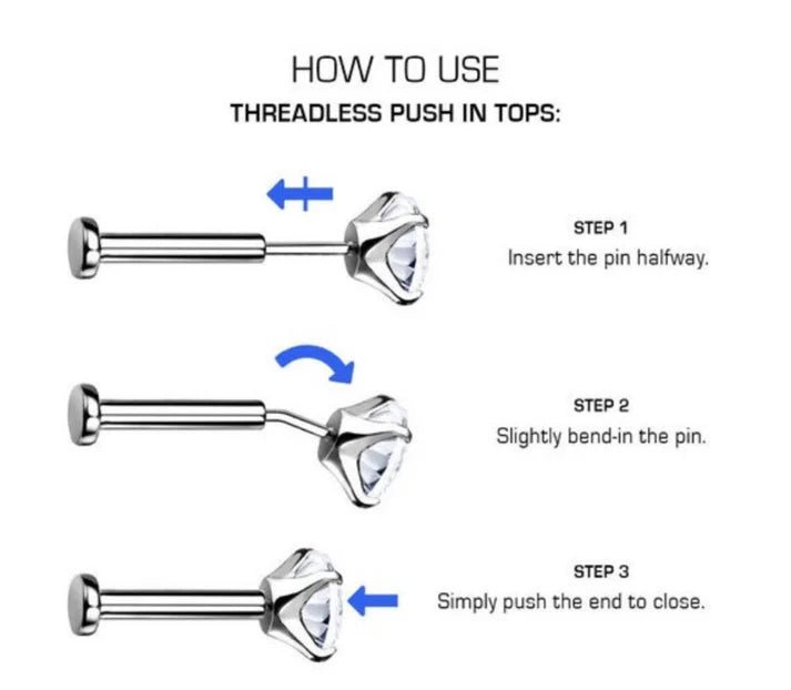 Threadless Body Jewelry: How It Works and Why It's Awesome - Kruelty