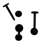 Acrylic 14 Gauge Hypoallergenic Labret Stud 10mm