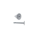 Surgical Steel 16 Gauge Flat Back Labret Large Spike