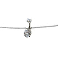 Surgical Steel CZ Heart Belly Chain Belly Button Ring