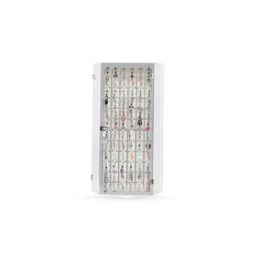 Surgical Steel 14 Gauge Belly Rings Rotating Display Case - 216 Pack