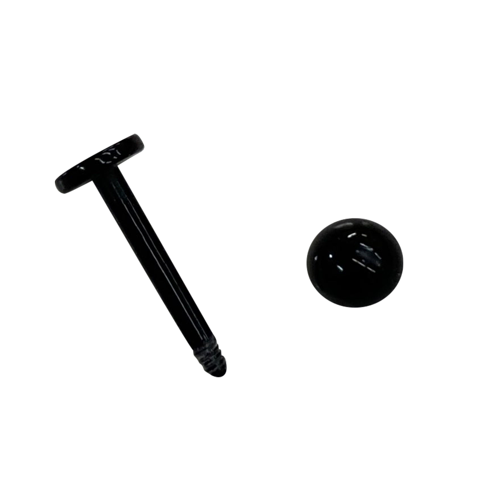 Acrylic 14 Gauge Hypoallergenic Labret Stud 10mm