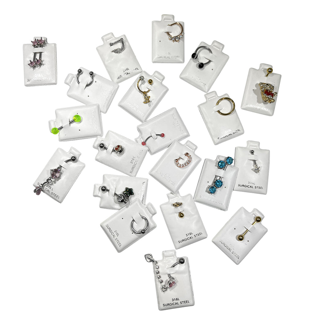 Surgical Steel Wholesale Display Case Refill Assortment with Pads