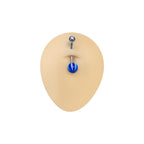 Surgical Steel Plus Size Long Shaft Belly Button Rings - 3 Pack