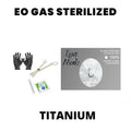 Titanium 18 Gauge Nose Screw Sterilized Piercing Kit