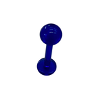 Acrylic 14 Gauge Hypoallergenic Labret Stud 10mm