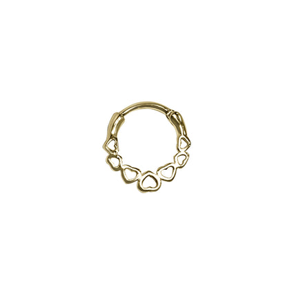 Surgical Steel 16 Gauge Holiday Septum Clicker Gift Set - 4 Pack - photo 2