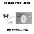 Surgical Steel 16 Gauge Labret Sterilized Piercing Kit