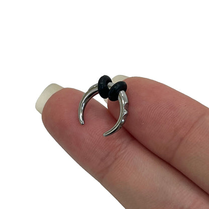 Surgical Steel Ridged Edge Septum Pincher 8 to 14 Gauge 10mm & 12mm - photo 6