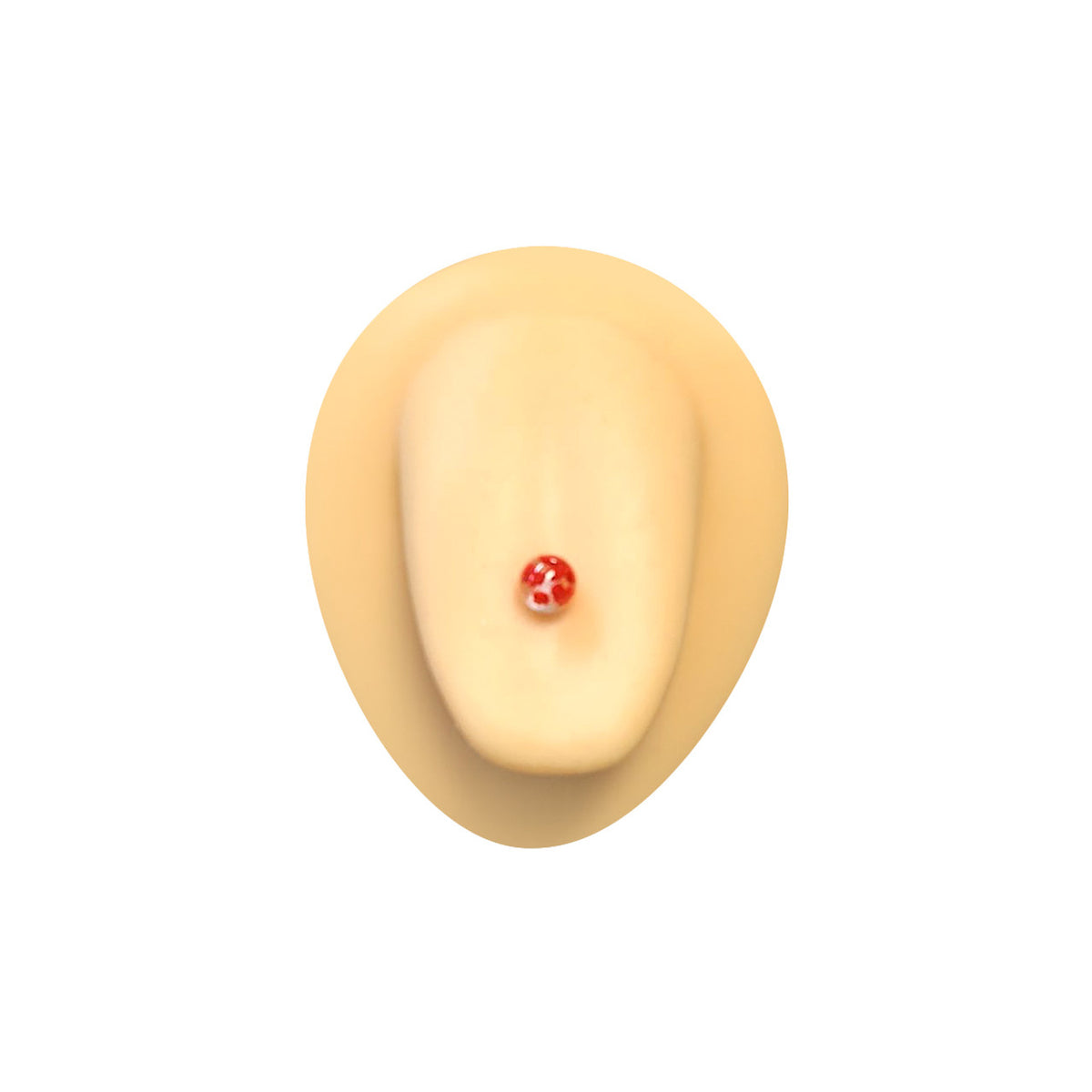 Surgical Steel Nipple Tongue Ring Straight Barbell 14 Gauge - 12 Pack - Kruelty - Photo 3