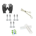 Surgical Steel 14 Gauge Labret Lip Monroe Cartilage Piercing Kit