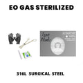Surgical Steel 16 Gauge Horseshoe Sterilized Piercing Kit