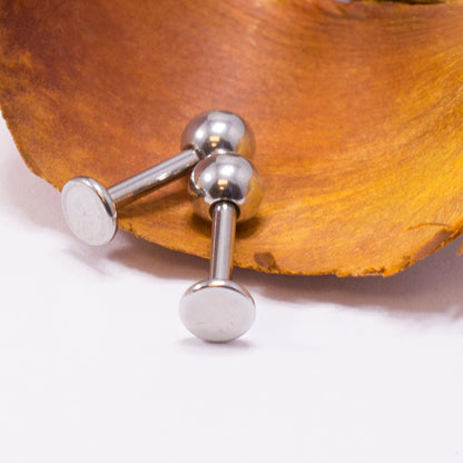 Surgical Steel 14 Gauge Labret Stud with Ball - Pair - photo 3
