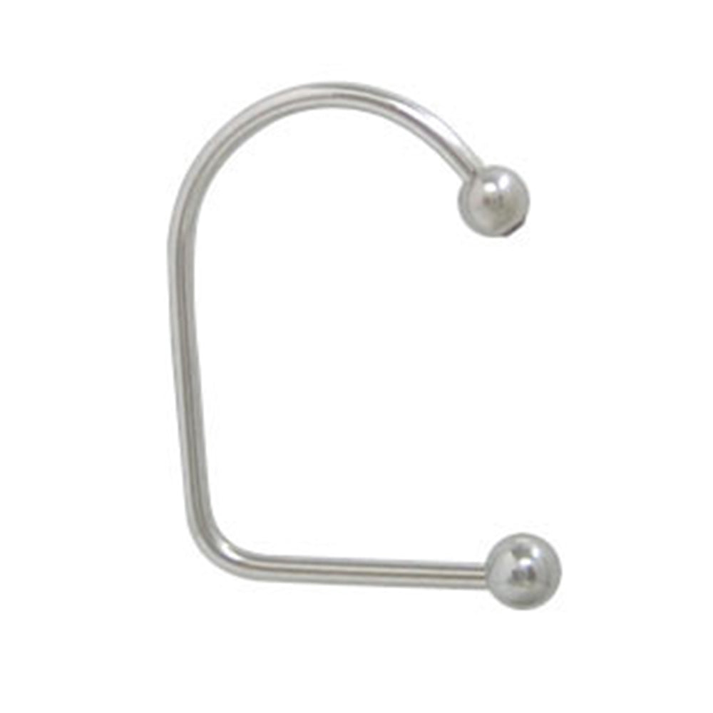 Surgical Steel 14 Gauge Lippy Loop Labret with Blue CZ - photo 2