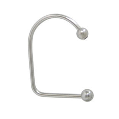 Surgical Steel 14 Gauge Lippy Loop Labret with Blue CZ - photo 2
