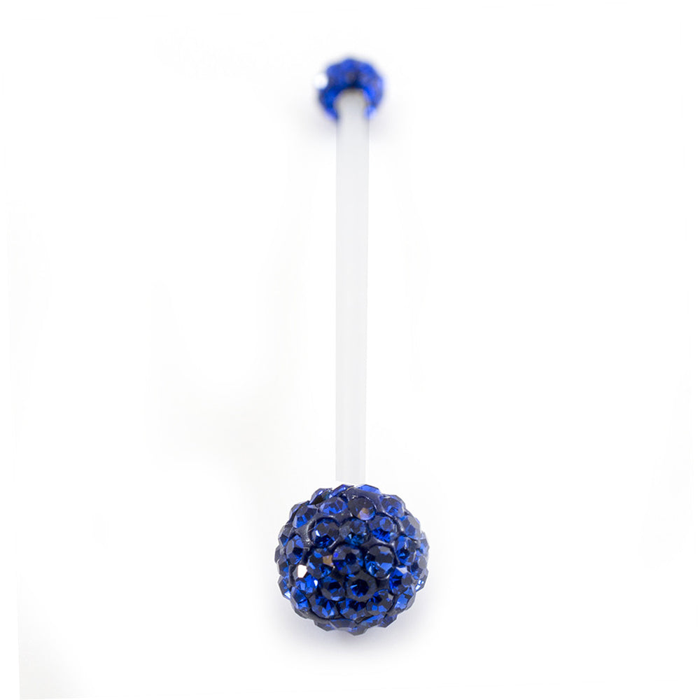 Bioflex 14 Gauge Pregnancy Belly Ring with Ferido Balls - photo 3