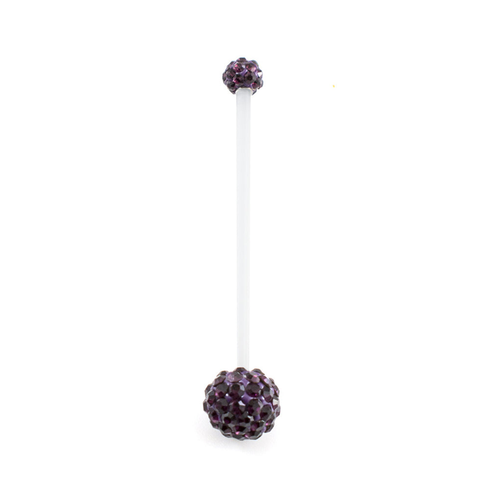 Bioflex 14 Gauge Pregnancy Belly Ring with Ferido Balls - photo 5