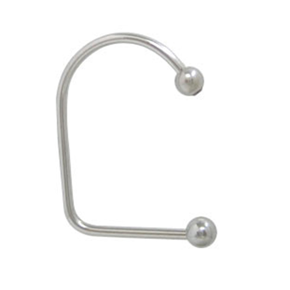 Surgical Steel 14 Gauge Lippy Loop Labret with Red CZ - photo 2