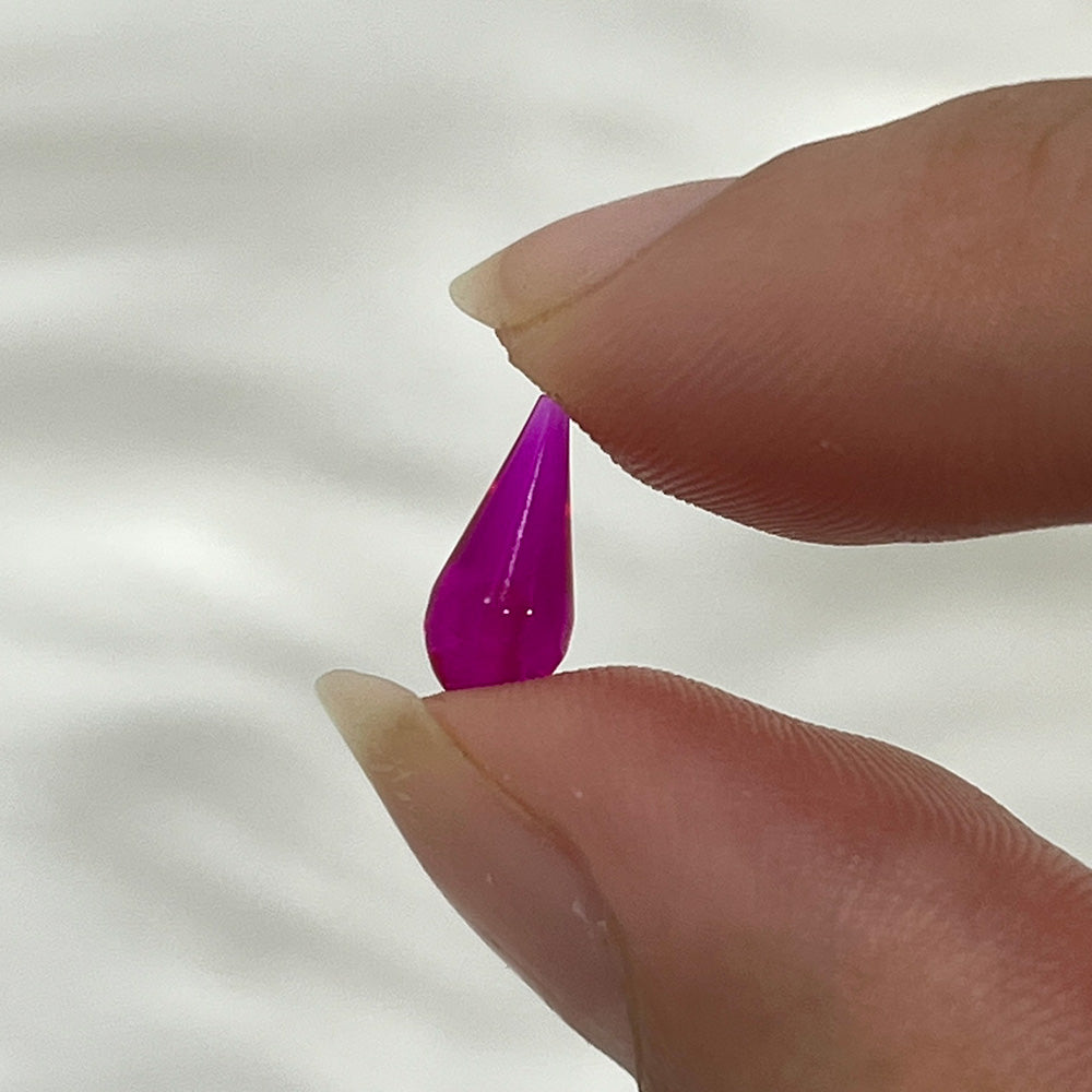 Acrylic 14 Gauge UV Glow Spike Replacement Beads