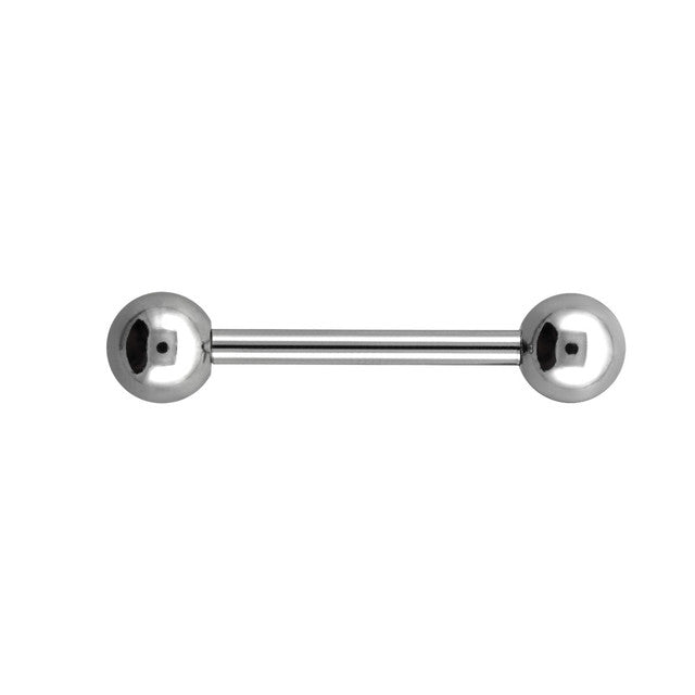 Surgical Steel 14 Gauge Sterilized Straight Nipple Barbells