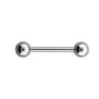 Surgical Steel 14 Gauge Sterilized Straight Nipple Barbells